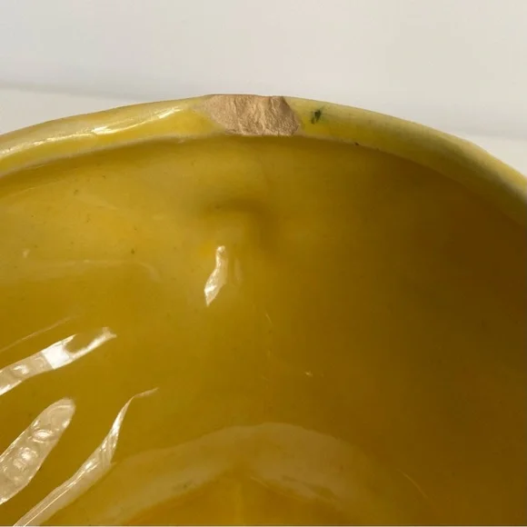 Shawnee USA Corn King Vintage Green and Yellow Corn Shaped Ceramic Dish 74 - Picture 7 of 10